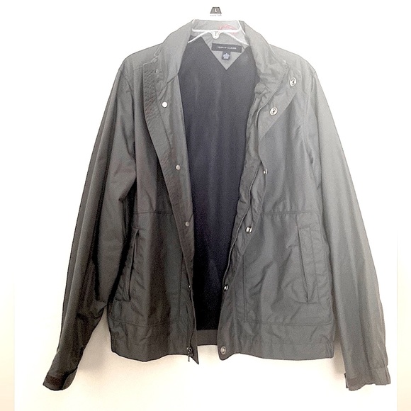 Tommy Hilfiger Durable Dark Grey Windbreaker Jacket ~ Medium ~ NWOT!! - Picture 6 of 7